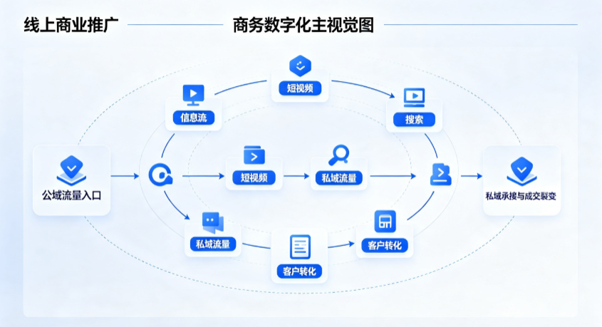 铜山县线上商业推广怎么做？全域流量闭环搭建与低成本转化实战指南